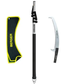 BERGER | ArboRapid Telescopic Pole Saw Set | 3-Part Aluminium, Extendable 2.7m–6.2m